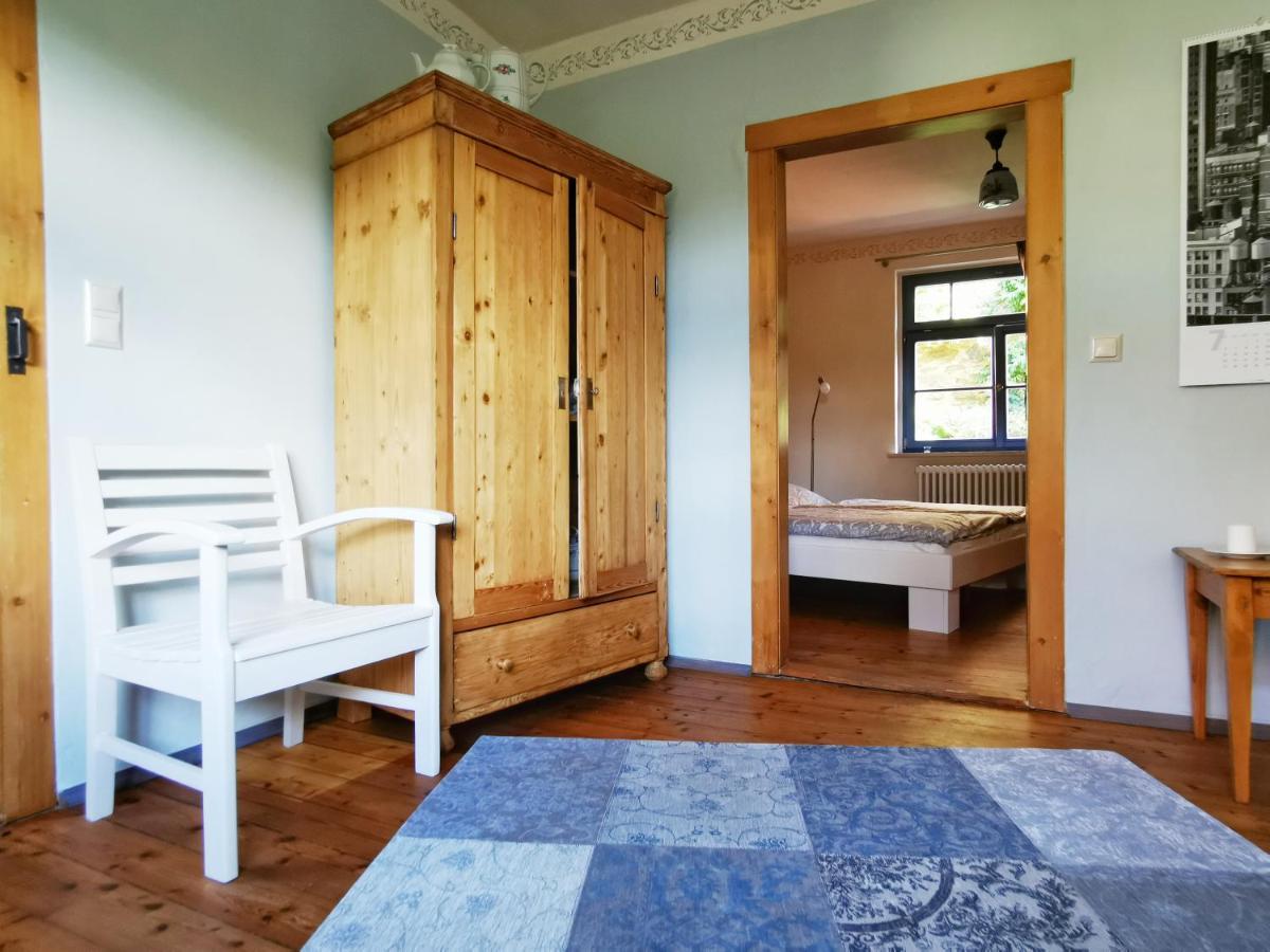 Charmantes Apartment Siebenschlaefer - Ferienwohnung Cafe 7 Weida Eksteriør billede