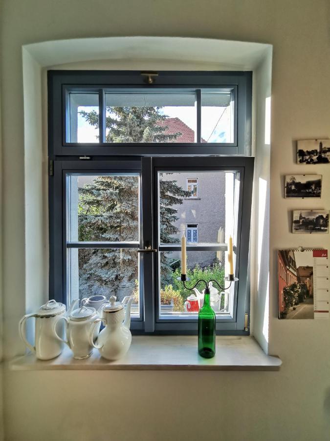 Charmantes Apartment Siebenschlaefer - Ferienwohnung Cafe 7 Weida Eksteriør billede