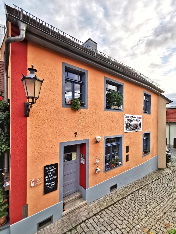 Charmantes Apartment Siebenschlaefer - Ferienwohnung Cafe 7 Weida Eksteriør billede