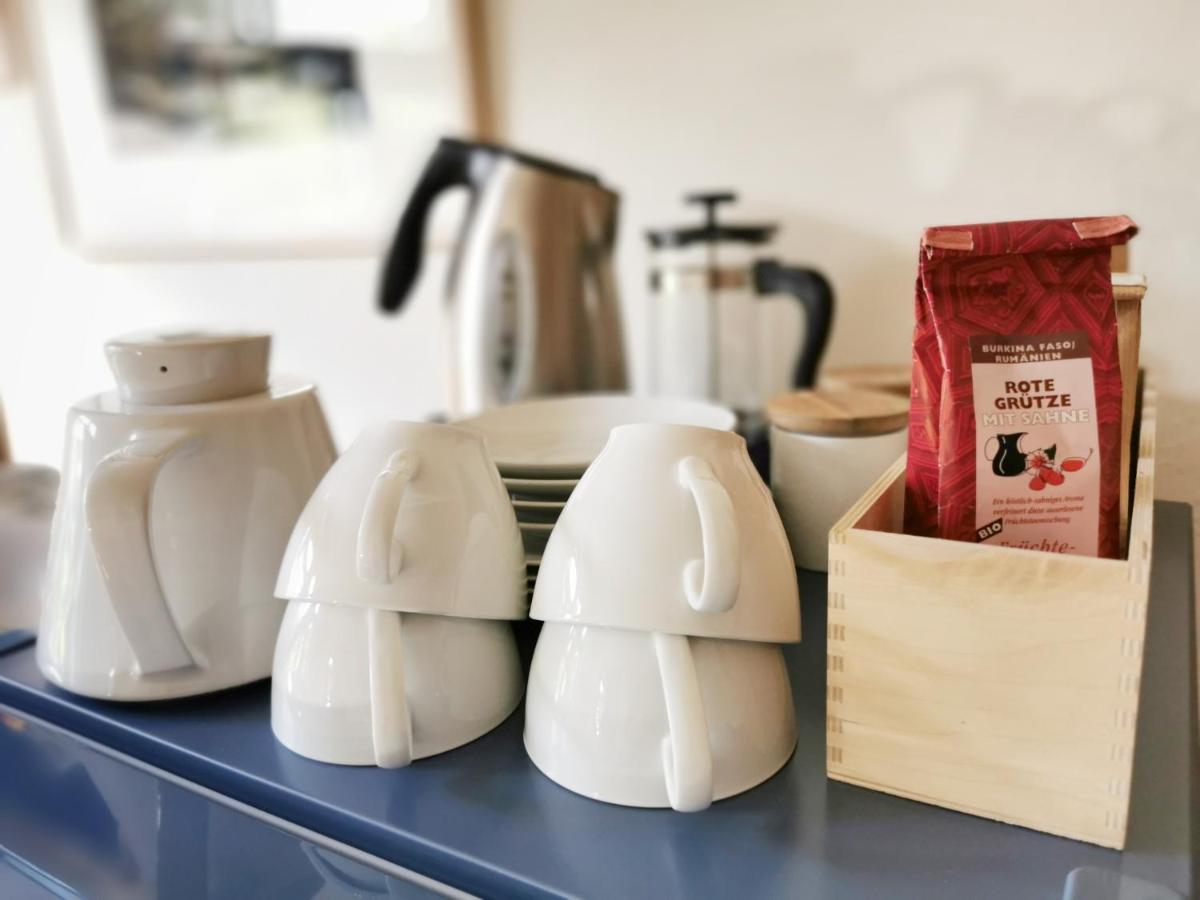 Charmantes Apartment Siebenschlaefer - Ferienwohnung Cafe 7 Weida Eksteriør billede